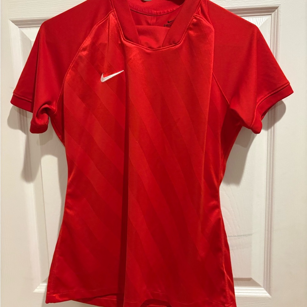 Nike Red Short Sleeve Shirt